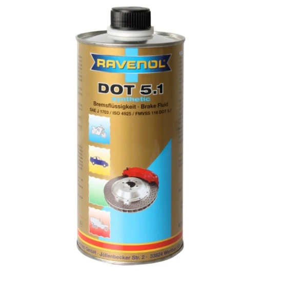 Спирачна течност Ravenol DOT 5.1 1L