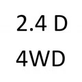 2.4 D 4WD LH108 LH118 2L 75 к.с. 1989-1999