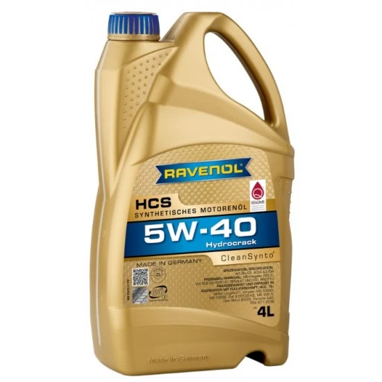Двигателно масло Ravenol HCS 5W40 4L